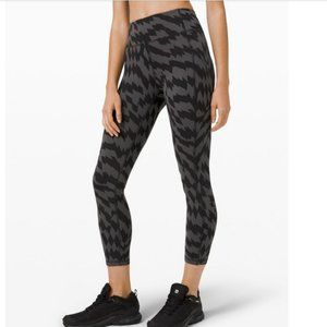Lululemon Invigorate High-Rise Tight 25" - Voltage Graphite Grey Black